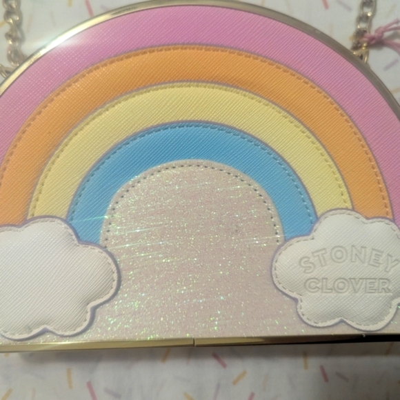 Stoney Clover Lane Handbags - Stoney Clover Lane Pastel Rainbow Crossbody Bag